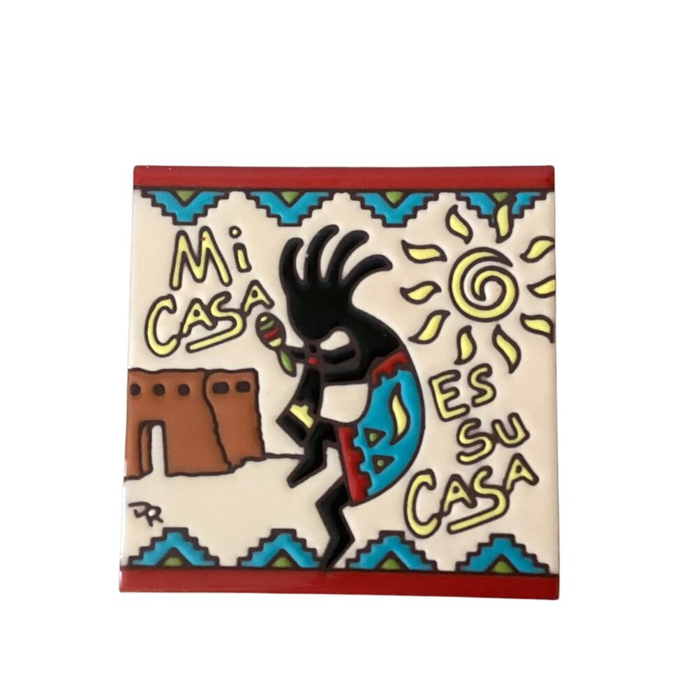 Earthtones Hand Glazed Decorative Hanging/Hot Plate Trivet